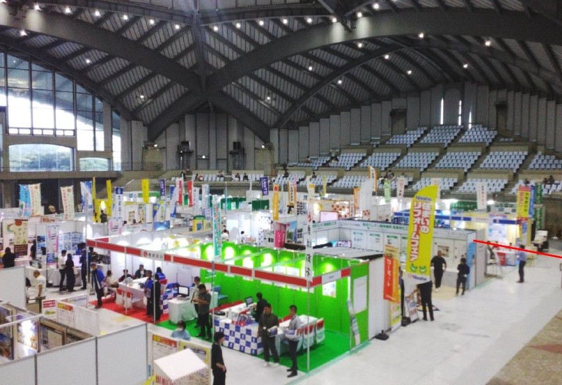 第39回沖縄トータルリビングショーに喜神サービス様が出展しました。